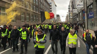 Brussels police arrest hundreds in ‘yellow vest’ riot