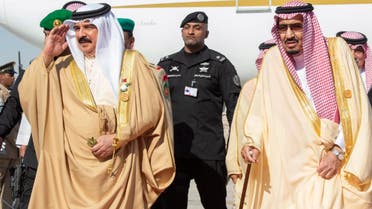 الملك سلمان وملك البحرين