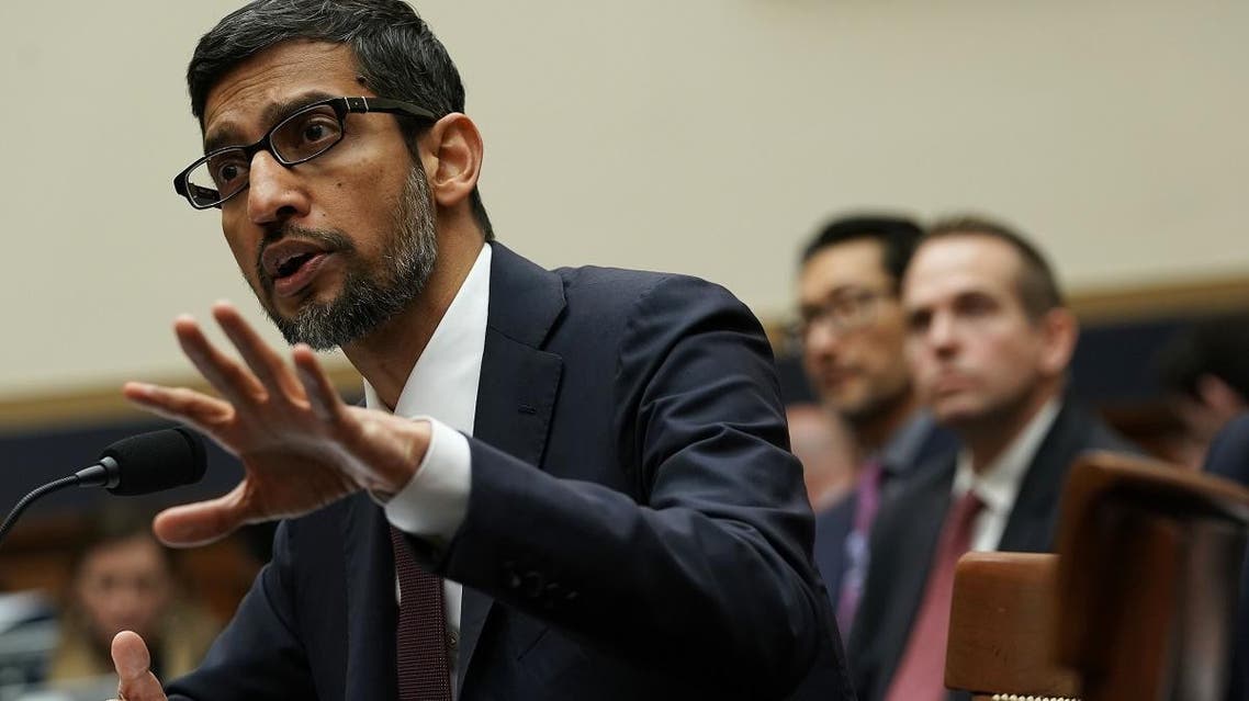 Google CEO Sundar Pichai testifies before the House Judiciary Committee at the Rayburn House Office Building on December 11, 2018 in Washington, DC.