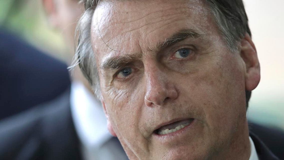 Brazil Bolsonaro. (AP)