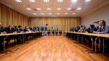 Sweden talks yemen delegations. (Supplied)