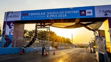 Saudi Ad Diriyah Formula E-Prix race (sCREEN GRAB)