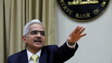 Shaktikanta Das, the new Reserve Bank of India (RBI) Governor, gestures as he attends a news conference in Mumbai, on December 12, 2018. (Reuters)