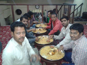 a typical mandi restaurant owned by Hadrami in Barkaas, Hyderabad. (Supplied)