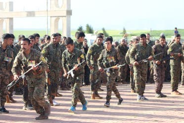 SDF in Hajin Syria 1 (Supplied)