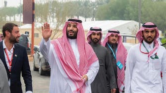 Crown prince showcases Saudi hospitality, welcoming racers and visitors alike