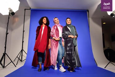 Saudi woman helping others fight poverty. (Al Arabiya)