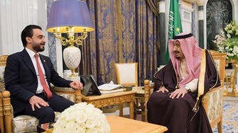 Saudi King Salman receives Iraqi Council of Representatives speaker