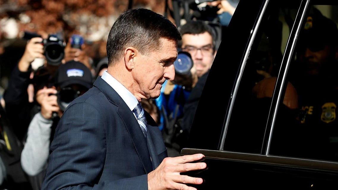 Former US National Security Adviser Michael Flynn departs after a plea hearing at US District Court, in Washington. (File photo: Reuters)