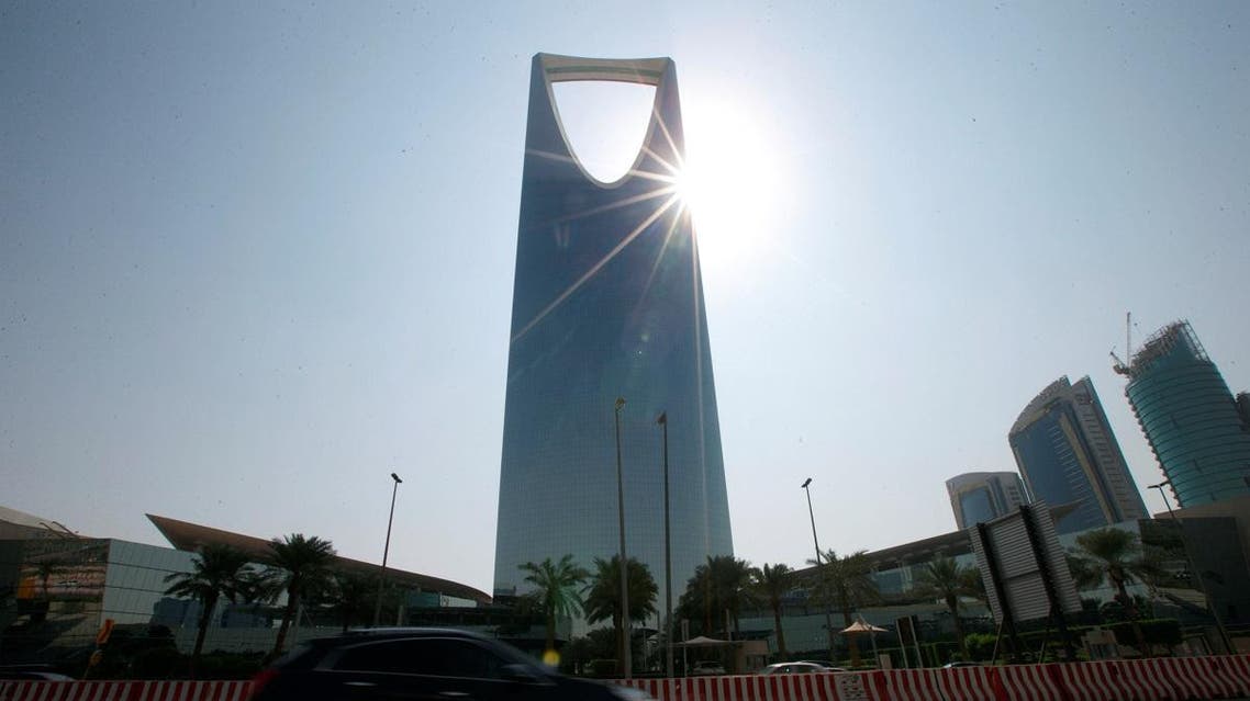 A car drives past the Kingdom Centre Tower in Riyadh, Saudi Arabia, November 12, 2017. Picture taken November 12, 2017. REUTERS