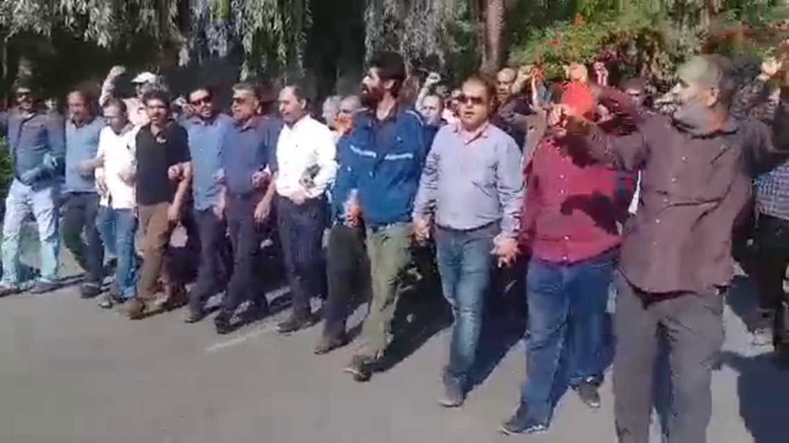 ahwaz protest - supplied