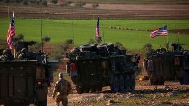 قوات أميركية في منبج بسوريا (أرشيفية- فرانس برس))