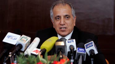 Zalmay Khalilzad in Kabul on March 13, 2009. (AP)