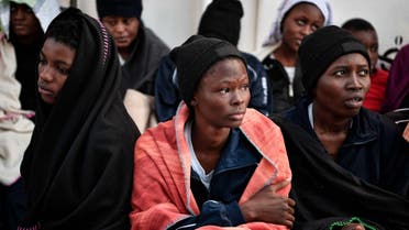 Libya women migrants