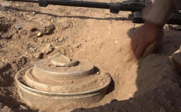 Houthi mines. (Supplied)