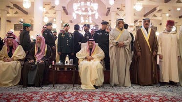 Saudi King Salman performs funeral prayers on late Prince Talal main