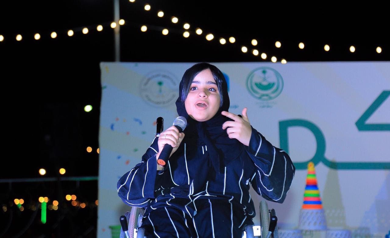 Saudi girl on wheelchair pursues passion. (Supplied)