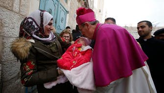 Christmas cheer at Jesus’s traditional birthplace of Bethlehem