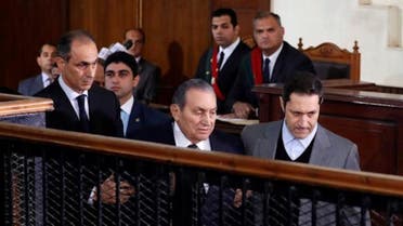 Hosni mubarak testifies against mohamed morsi. (Al Arabiya)