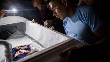 Guatemalan child Jakelin Caal's funeral. (AP)