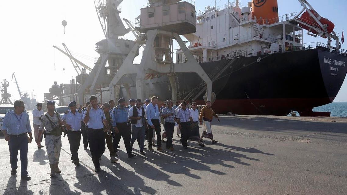 Yemen Hodeidah UN Team (AFP)