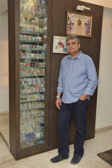 Doshi’s 18-layer showcase is the envy of many visitors. (Supplied) 