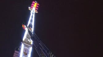Revelers spend New Year stuck 50 meters up at French funfair 