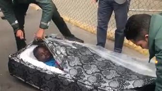 WATCH: Migrants hiding in mattresses caught at Spanish border