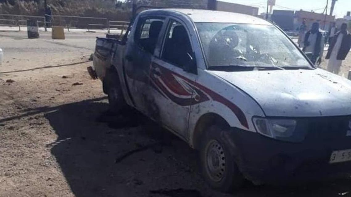 Libya suicide bombing attack. (Al Arabiya)