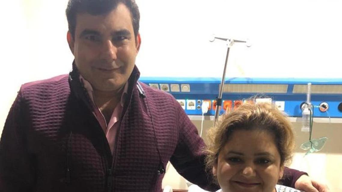 Dr Maaz with his patient Susan. (Supplied)