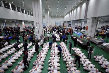 Tuna auction Japan. (AP)