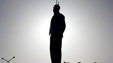 In this May 26, 2011 file photo, the body of convicted man Mahdi Faraji hangs at the city of Qazvin about 80 miles (130 kilometers) west of the capital Tehran, Iran. (AP)