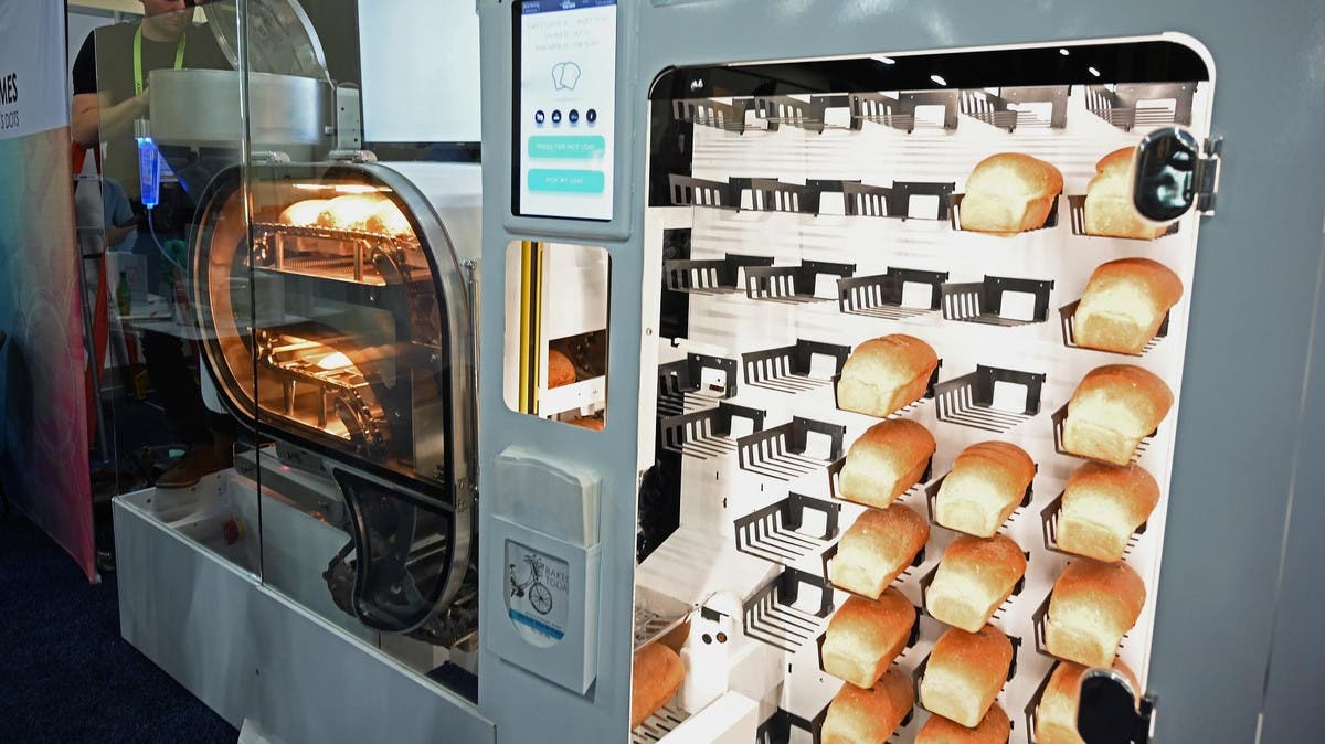 Time to bid bakers farewell New robot makes 235 loaves of bread a day