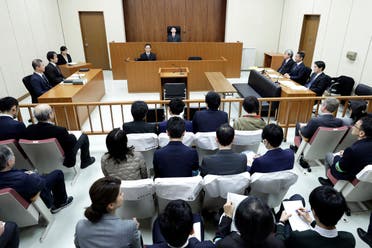 محكمة طوكيو حيث كان كارلوس غصن يحاكم