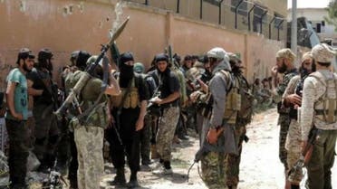 مقاتلون من جبهة النصرة في إدلب