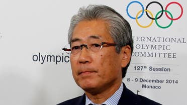 Tsunekazu Takeda, President of the Japanese Olympic committee, attends a news conference during the 127th International Olympic Committee (IOC) session in Monaco on December 8, 2014. (Reuters)