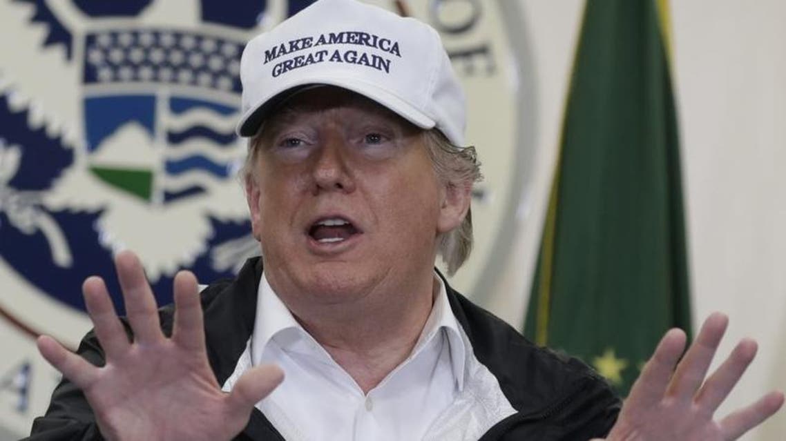 President Donald Trump speaks at a roundtable on immigration and border security at U.S. Border Patrol McAllen Station, during a visit to the southern border, Thursday, Jan. 10, 2019, in McAllen, Texas. AP