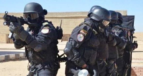 عناصر من قوات الأمن المصرية