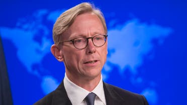 Brian Hook at the State department in Washington, DC, on August 16, 2018. (AFP)