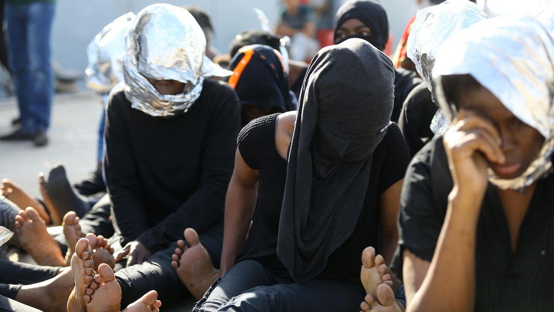 Migrants in Libya (AFP)