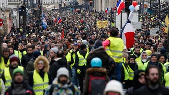 Thousands march in 9th straight French yellow vest protests