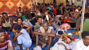 Migrants in Libya (AFP)