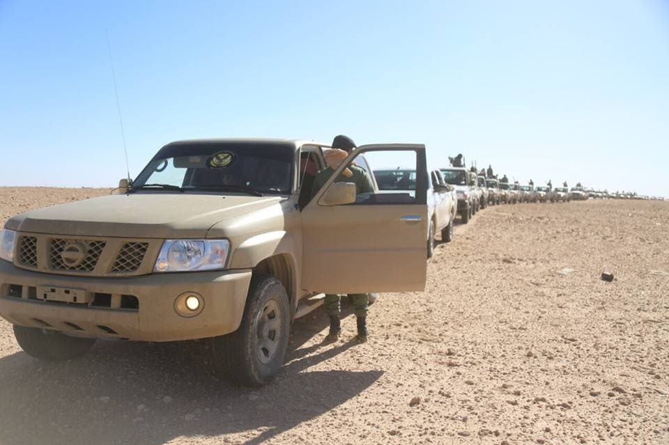 من التعزيزات العسكرية