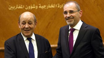 French, Jordanian FMs discuss Syria in Amman