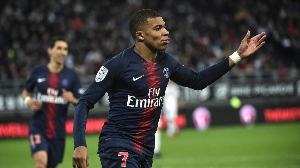 Mbappe. (AFP)