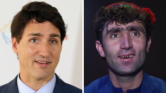 Afghan talent show singer finds fame as Justin Trudeau’s double