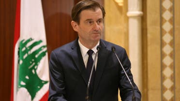 David Hale, U.S. Under Secretary of State for Political Affairs of the Department of State, talks during a news conference in Beirut, Lebanon January 14, 2019. REUTERS/Mohamed Azakir