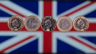 Euro settles near three-month lows versus British pound
