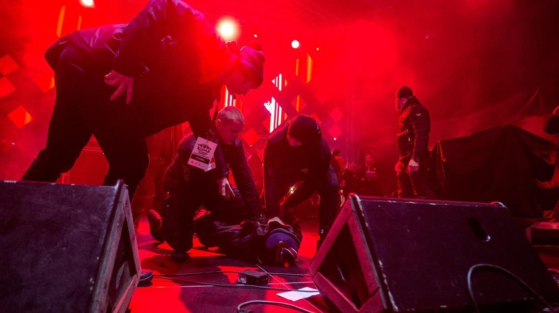 Poland's mayor stabbing (AFP)