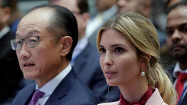 World Bank President Jim Yong Kim and Ivanka Trump attend an event on women’s entrepreneurship during the IMF/World Bank annual meetings in Washington. (File photo: Reuters)
